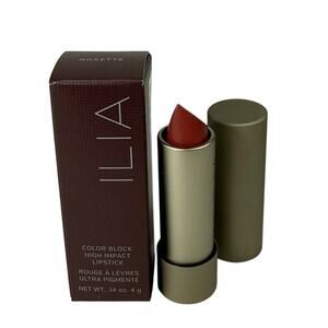 Ilia Color Block High Impact Clean Color Lipstick ~ ROSETTE ~ Pink, .14oz. BNIB